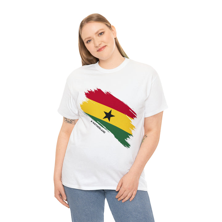 Ghana Themed Unisex Heavy Cotton Tee