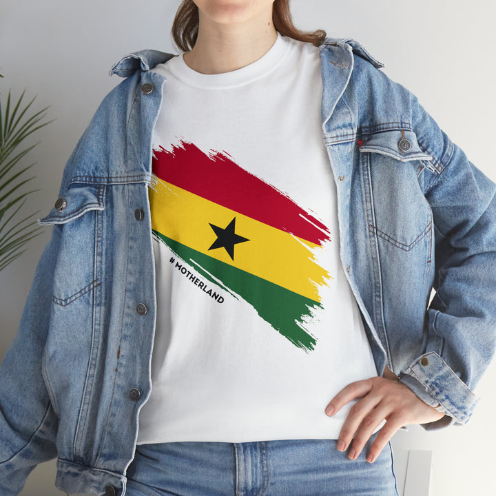 Ghana Themed Unisex Heavy Cotton Tee