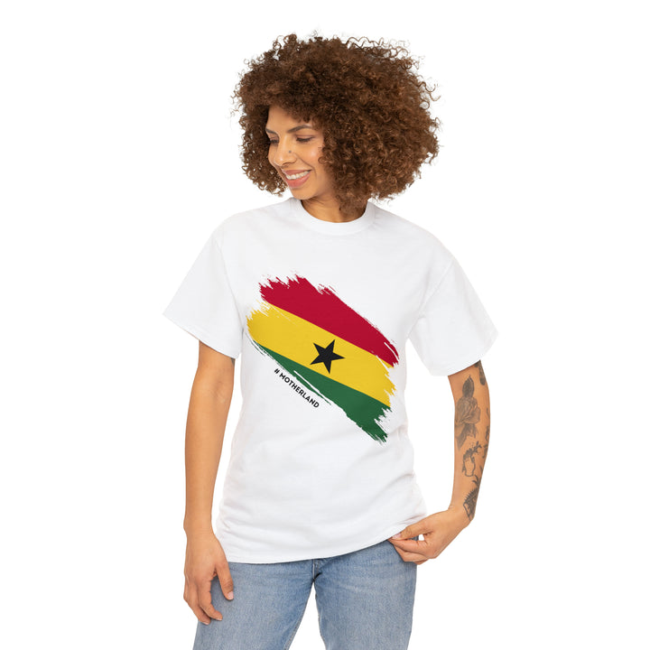 Ghana Themed Unisex Heavy Cotton Tee