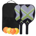 Pickleball Paddles Set Includes 4 Balls