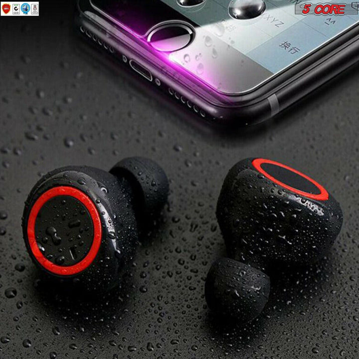 2 PACK Air pod Earphones Magnetic Waterproof Wireless Bluetooth 5.0