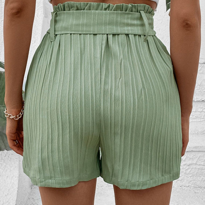 Belted Shorts with Pockets