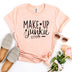 Make Up Junkie T-shirt