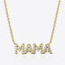 MAMA Zircon 925 Sterling Silver Necklace