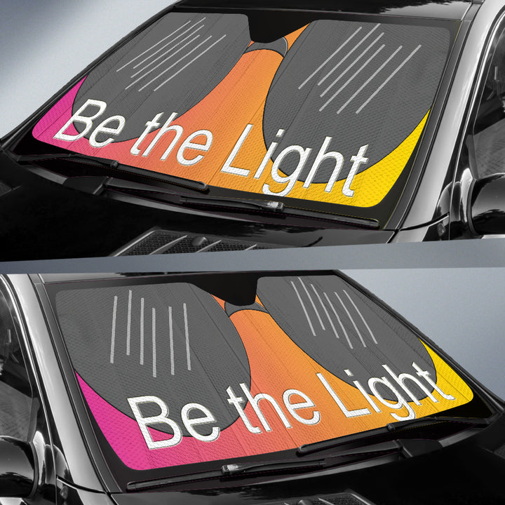 Be The Light Auto Sun Shade