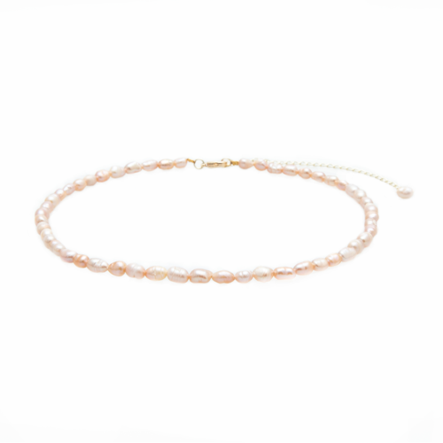 Pink Pearl Necklace Stack - Buy the Individual Pieces or the 3 Piece