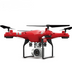 Style: WiFicamera servo, Color: Red - X52 RC drone with Altitude Hold 1080P 5MP HD Camera Quadcopter RC Drone 2MP WiF VS Phantom 3 Standard Syma X8HG