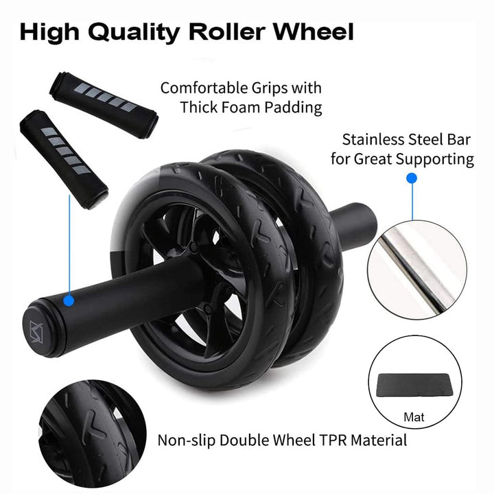 Non-slip Dual-Wheel AB Roller