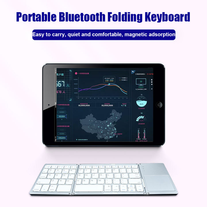 Smart Triple Folding Keyboard