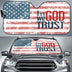 In God We Trust Auto Sun Shade